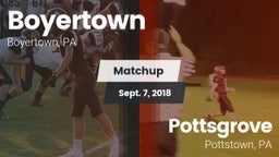 Matchup: Boyertown vs. Pottsgrove  2018