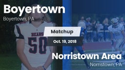Matchup: Boyertown vs. Norristown Area  2018