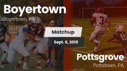 Matchup: Boyertown vs. Pottsgrove  2019