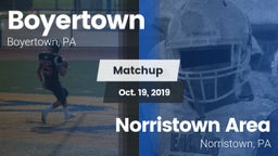 Matchup: Boyertown vs. Norristown Area  2019