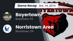 Recap: Boyertown  vs. Norristown Area  2019