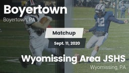 Matchup: Boyertown vs. Wyomissing Area JSHS 2020