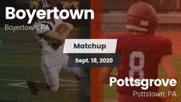 Matchup: Boyertown vs. Pottsgrove  2020
