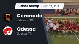 Recap: Coronado  vs. Odessa  2017