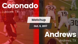 Matchup: Coronado vs. Andrews  2017