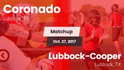 Matchup: Coronado vs. Lubbock-Cooper  2017