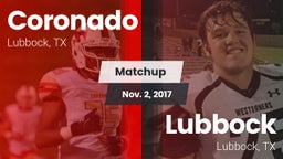 Matchup: Coronado vs. Lubbock  2017