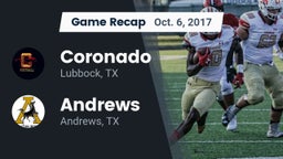 Recap: Coronado  vs. Andrews  2017