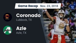Recap: Coronado  vs. Azle  2018