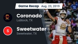 Recap: Coronado  vs. Sweetwater  2019
