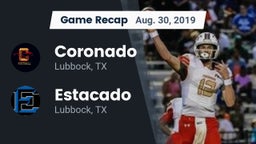 Recap: Coronado  vs. Estacado  2019