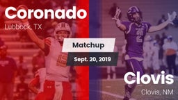Matchup: Coronado vs. Clovis  2019