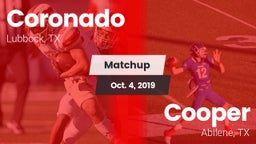 Matchup: Coronado vs. Cooper  2019