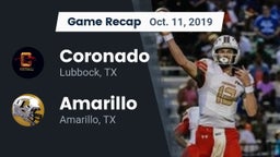 Recap: Coronado  vs. Amarillo  2019