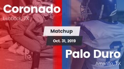 Matchup: Coronado vs. Palo Duro  2019