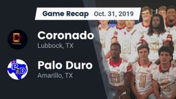 Recap: Coronado  vs. Palo Duro  2019