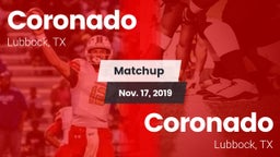 Matchup: Coronado vs. Coronado  2019