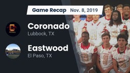 Recap: Coronado  vs. Eastwood  2019