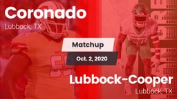 Matchup: Coronado vs. Lubbock-Cooper  2020