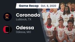 Recap: Coronado  vs. Odessa  2020