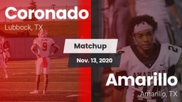 Matchup: Coronado vs. Amarillo  2020