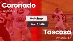 Matchup: Coronado vs. Tascosa  2020