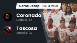 Recap: Coronado  vs. Tascosa  2020
