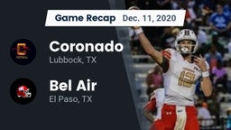 Recap: Coronado  vs. Bel Air  2020
