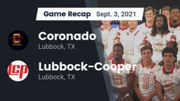 Recap: Coronado  vs. Lubbock-Cooper  2021