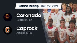 Recap: Coronado  vs. Caprock  2021
