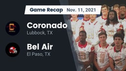 Recap: Coronado  vs. Bel Air  2021