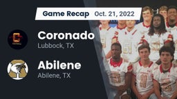 Recap: Coronado  vs. Abilene  2022