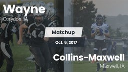 Matchup: Wayne vs. Collins-Maxwell 2017