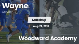 Matchup: Wayne vs. Woodward Academy 2018