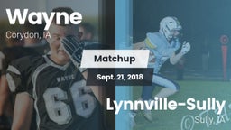 Matchup: Wayne vs. Lynnville-Sully  2018