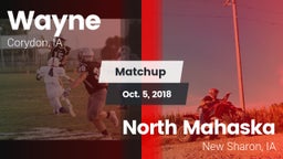Matchup: Wayne vs. North Mahaska  2018