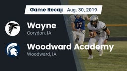 Recap: Wayne  vs. Woodward Academy 2019