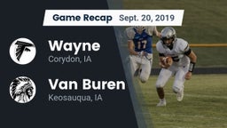 Recap: Wayne  vs. Van Buren  2019