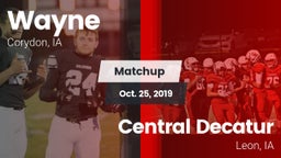 Matchup: Wayne vs. Central Decatur  2019