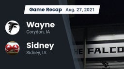 Recap: Wayne  vs. Sidney  2021