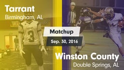 Matchup: Tarrant vs. Winston County  2016