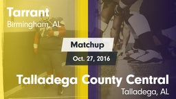 Matchup: Tarrant vs. Talladega County Central  2016