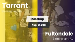 Matchup: Tarrant vs. Fultondale  2018