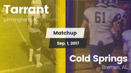 Matchup: Tarrant vs. Cold Springs  2017