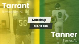 Matchup: Tarrant vs. Tanner  2017