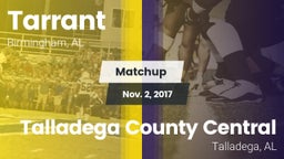 Matchup: Tarrant vs. Talladega County Central  2017