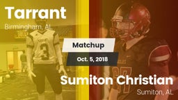 Matchup: Tarrant vs. Sumiton Christian  2018