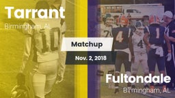 Matchup: Tarrant vs. Fultondale  2018