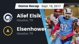 Recap: Alief Elsik  vs. Eisenhower  2017