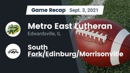 Recap: Metro East Lutheran  vs. South Fork/Edinburg/Morrisonville  2021